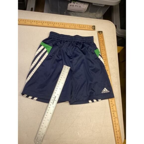 Kids Shorts Size 3T Navy Blue Adidas - Picture 1 of 3